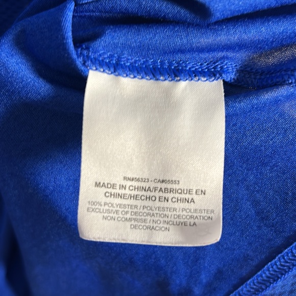 Nike Superset Dri-Fit Blue waffle knit Polyester Y2K Performance T-Shirt Size XL - Picture 10 of 11